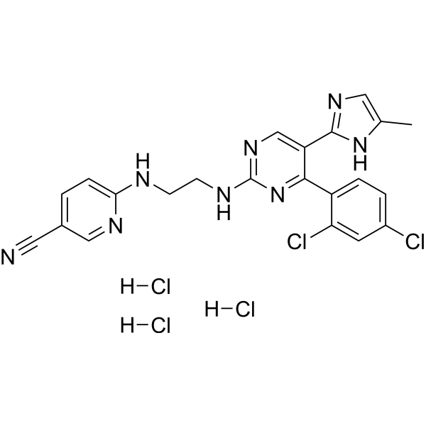 Laduviglusib trihydrochloride Chemical Structure