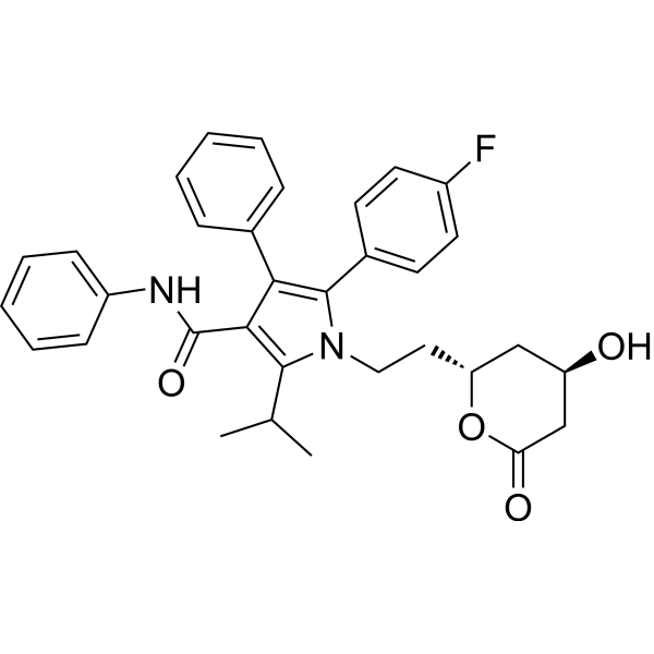 Atorvastatin lactone Chemical Structure