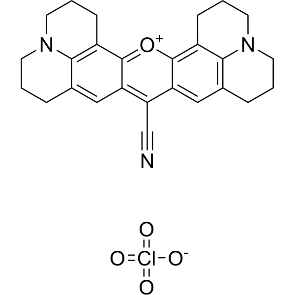 Rhodamine 800 Chemical Structure