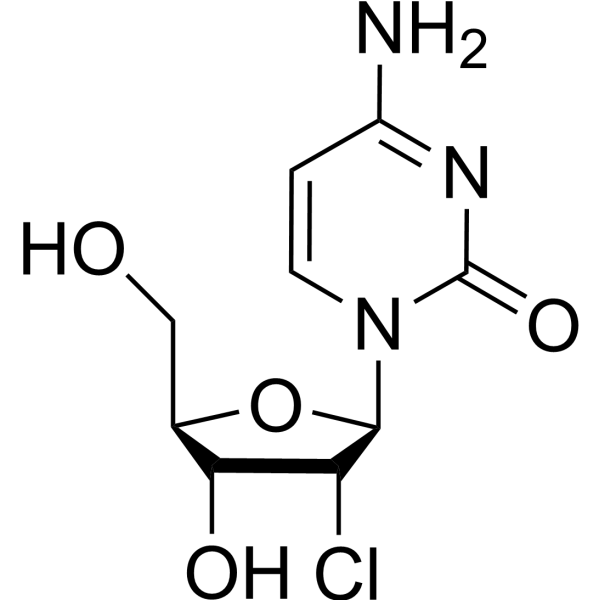 2-Chloro-2'-deoxycytidine Chemical Structure