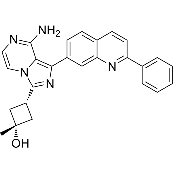 Linsitinib Chemical Structure