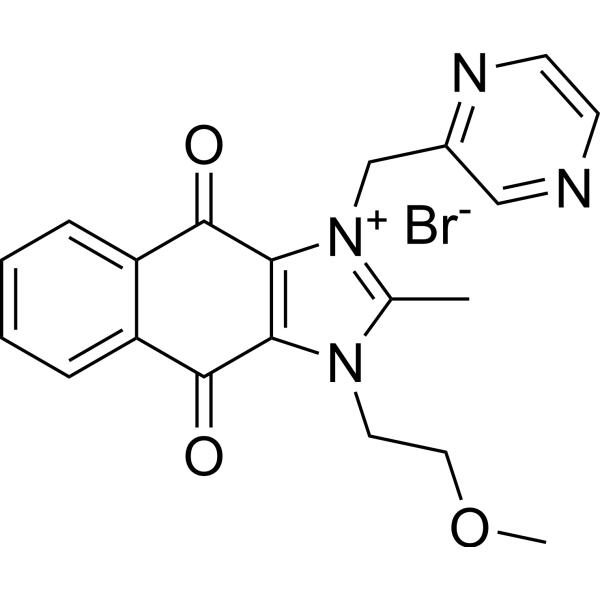 Sepantronium bromide Chemical Structure