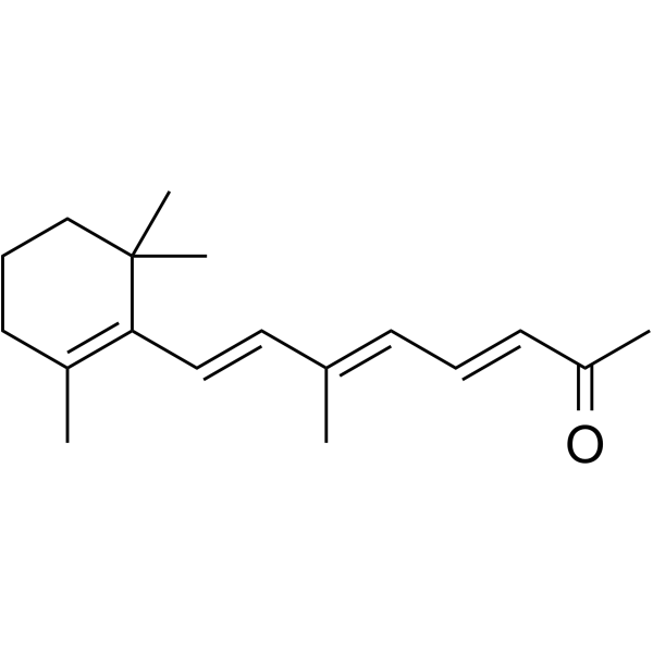 β-Apo-13-carotenone Chemical Structure