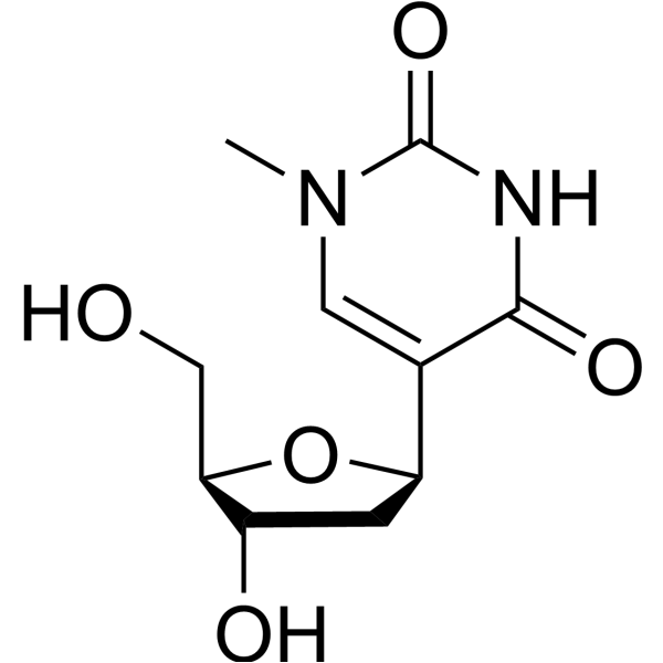 Pseudothymidine Chemical Structure