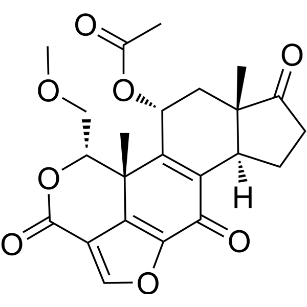 Wortmannin Chemical Structure