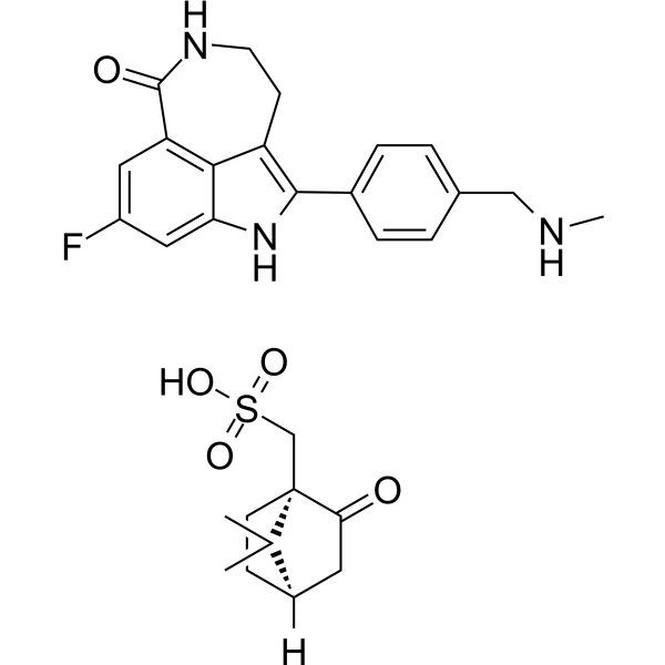 Rucaparib monocamsylate Chemical Structure