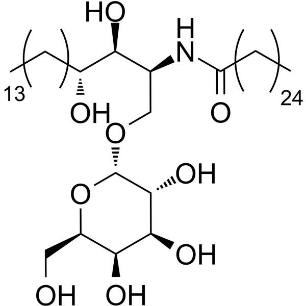 α-Galactosylceramide Chemical Structure
