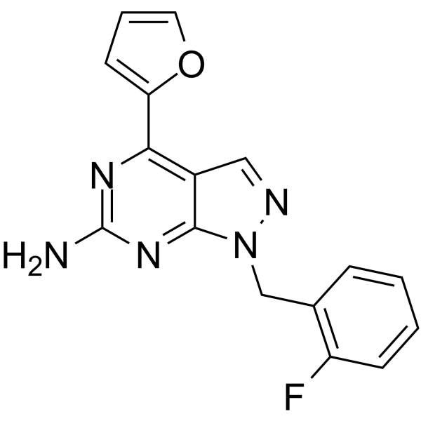 A2A receptor antagonist 1 Chemical Structure