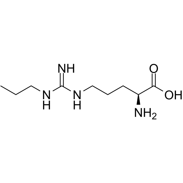 Nω-Propyl-L-arginine Chemical Structure