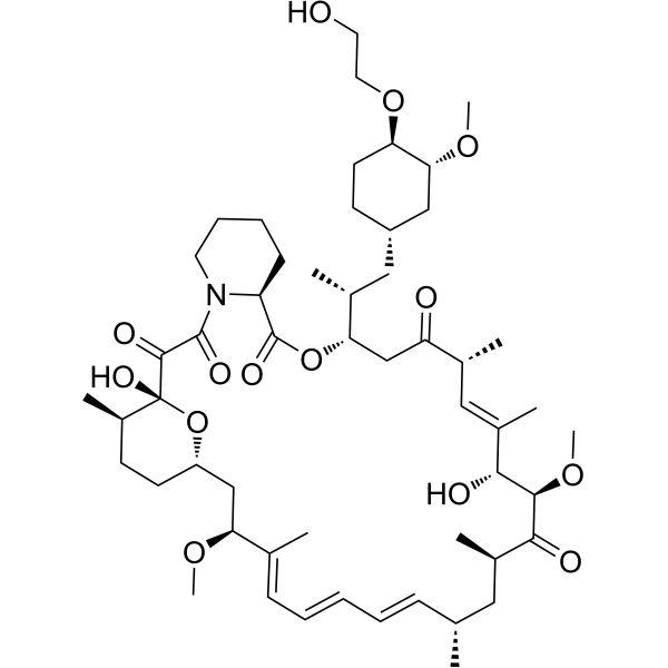 Everolimus Chemical Structure