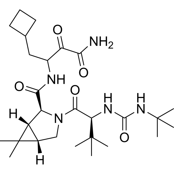 Boceprevir Chemical Structure