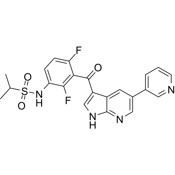 BRAF inhibitor Chemical Structure