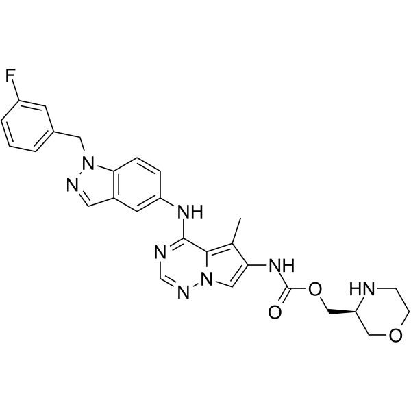 BMS-599626 Chemical Structure