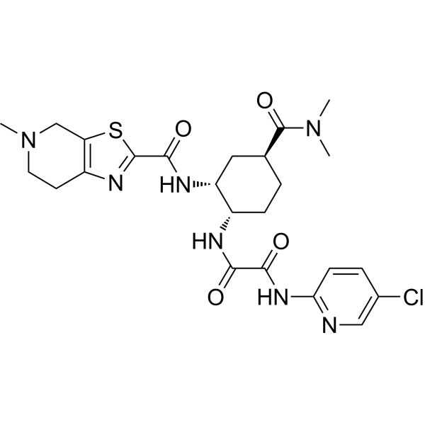 Edoxaban Chemical Structure