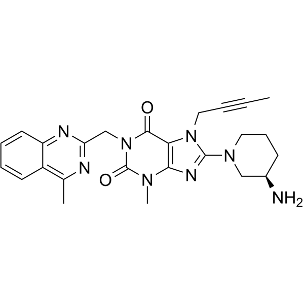Linagliptin Chemical Structure