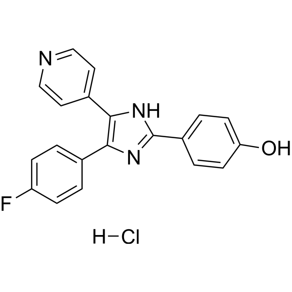 SB 202190 hydrochloride Chemical Structure