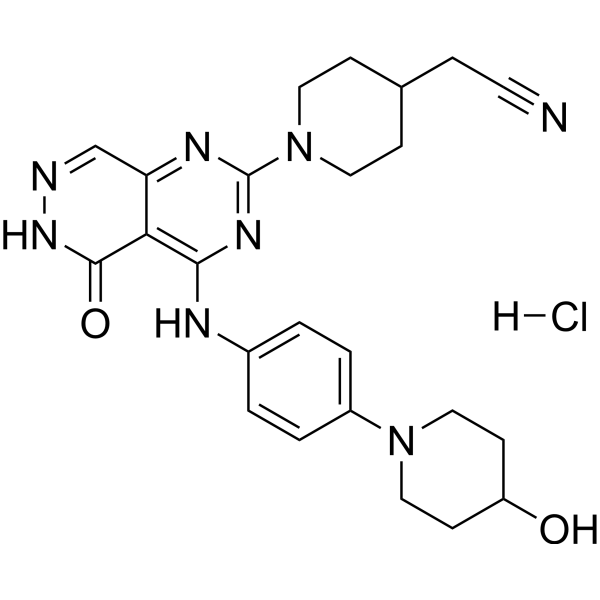<em>Gusacitinib</em> hydrochloride