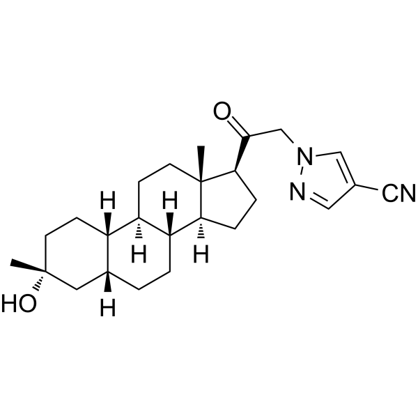 Zuranolone Chemical Structure