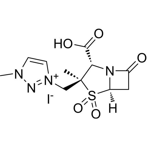 Enmetazobactam iodide Chemical Structure