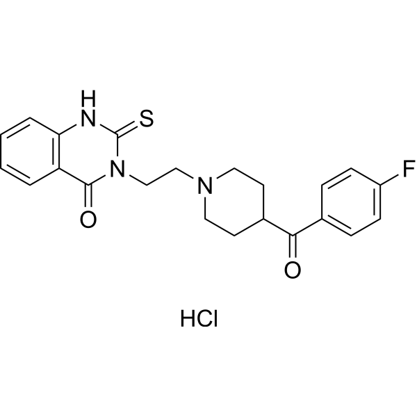 Altanserin hydrochloride Chemical Structure