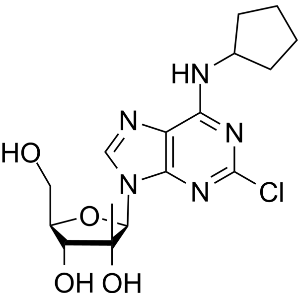 2-Chloro-N-cyclopentyl-2′-C-methyladenosine