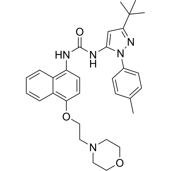 Doramapimod Chemical Structure