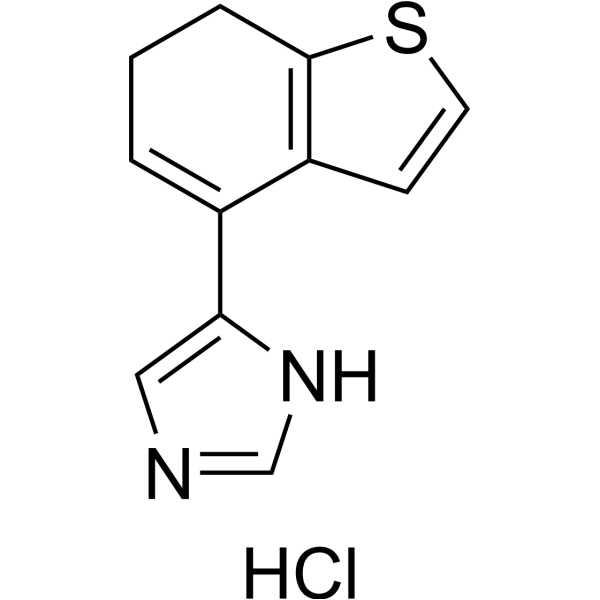 RWJ52353 hydrochloride Chemical Structure
