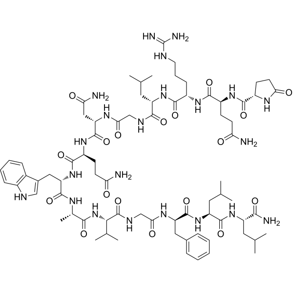 [D-Phe12,Leu14]-Bombesin Chemical Structure