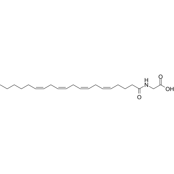 N-Arachidonylglycine Chemical Structure