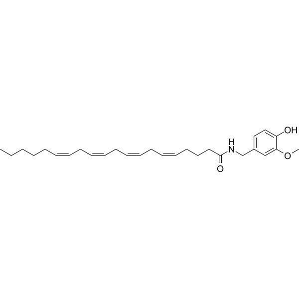 Arvanil Chemical Structure