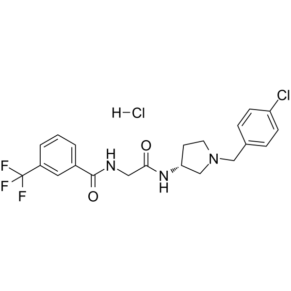 CCR2 antagonist 4 hydrochloride Chemical Structure