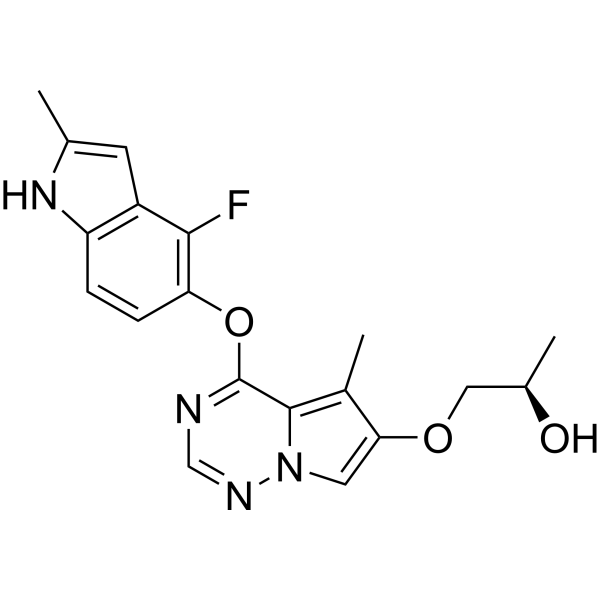 Brivanib Chemical Structure
