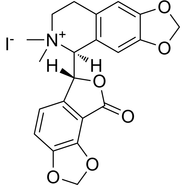 Bicuculline methiodide Chemical Structure