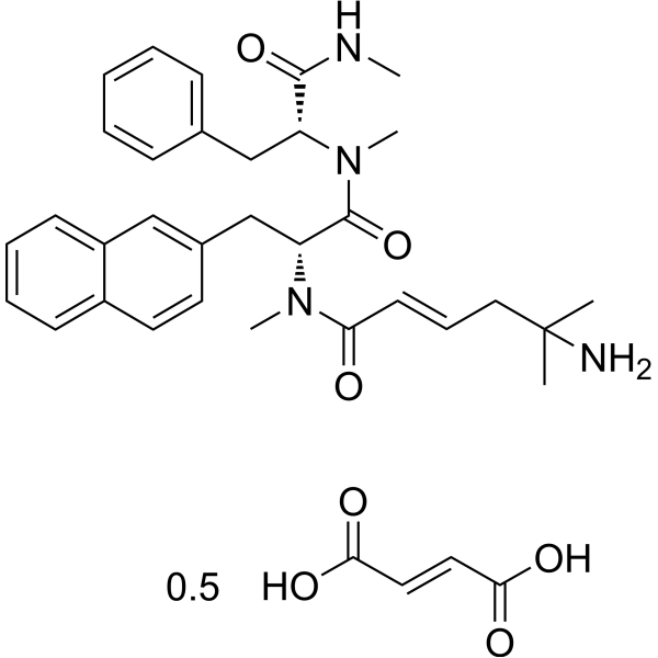 Tabimorelin hemifumarate Chemical Structure