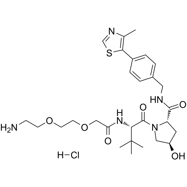 (S,R,S)-AHPC-PEG2-NH2 hydrochloride