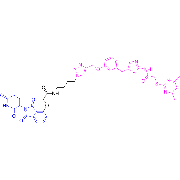 PROTAC Sirt2 Degrader-1 Chemical Structure
