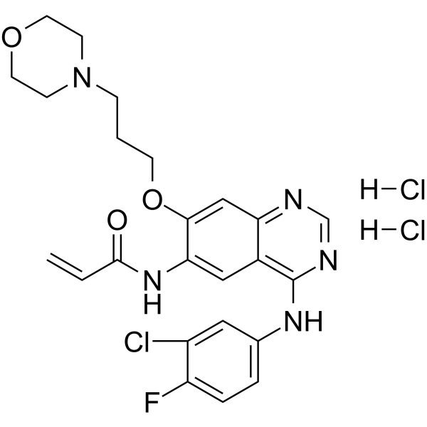 Canertinib dihydrochloride Chemical Structure