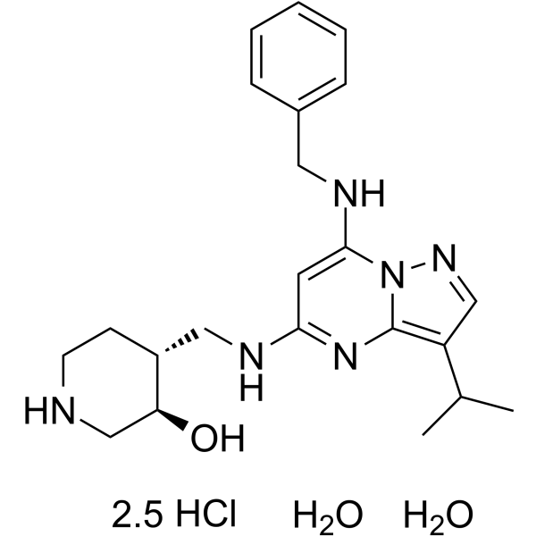 Samuraciclib hydrochloride hydrate