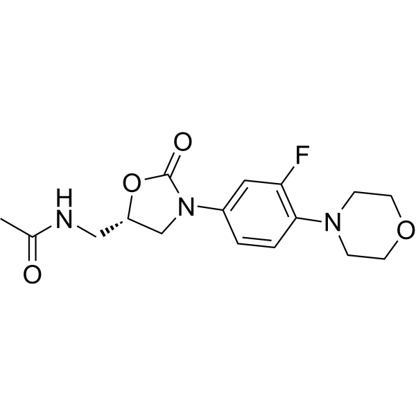 Linezolid (Standard) Chemical Structure