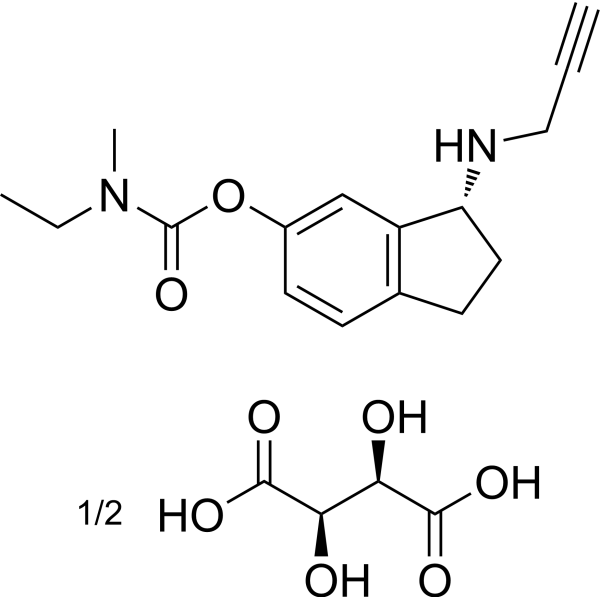 Ladostigil hemitartrate Chemical Structure
