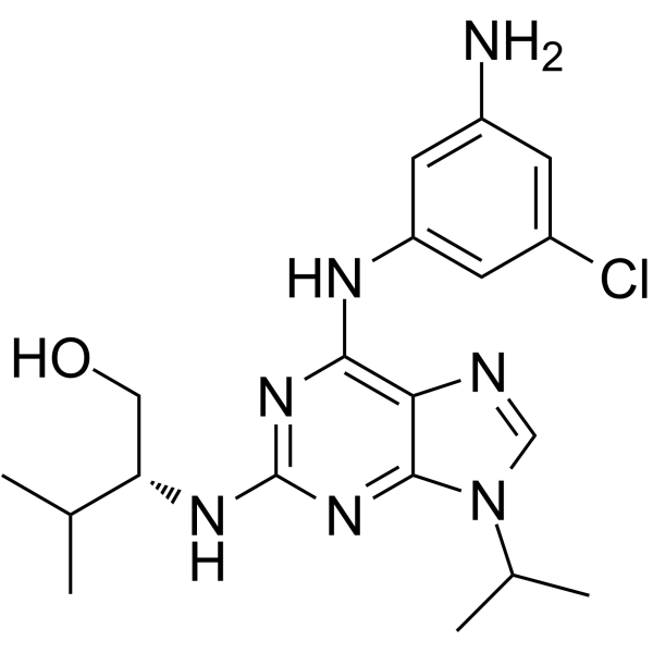 Aminopurvalanol A Chemical Structure