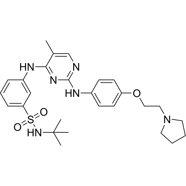 Fedratinib Chemical Structure