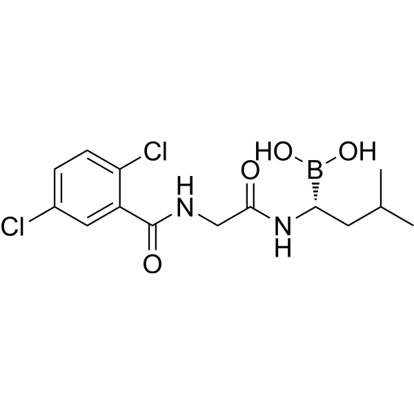 Ixazomib Chemical Structure