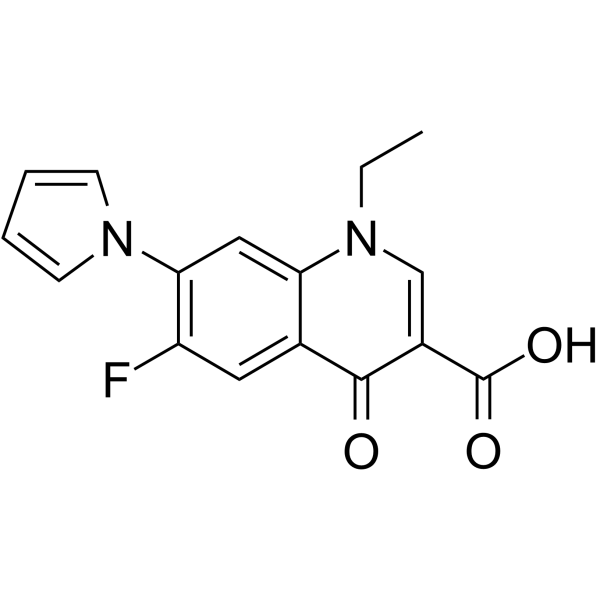 Irloxacin Chemical Structure