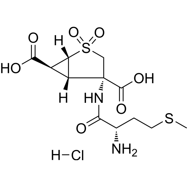 Pomaglumetad methionil hydrochloride Chemical Structure
