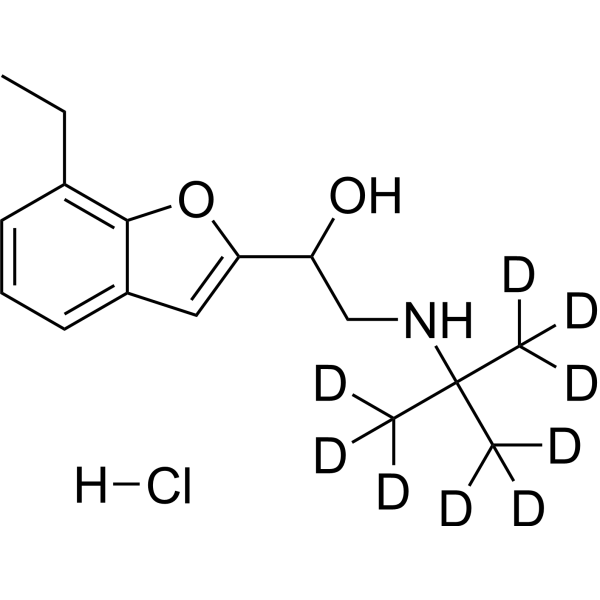 <em>Bufuralol-d9</em> hydrochloride