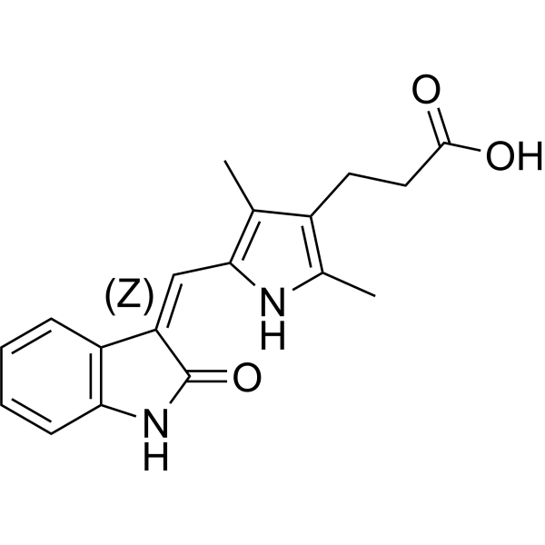 (Z)-Orantinib Chemical Structure