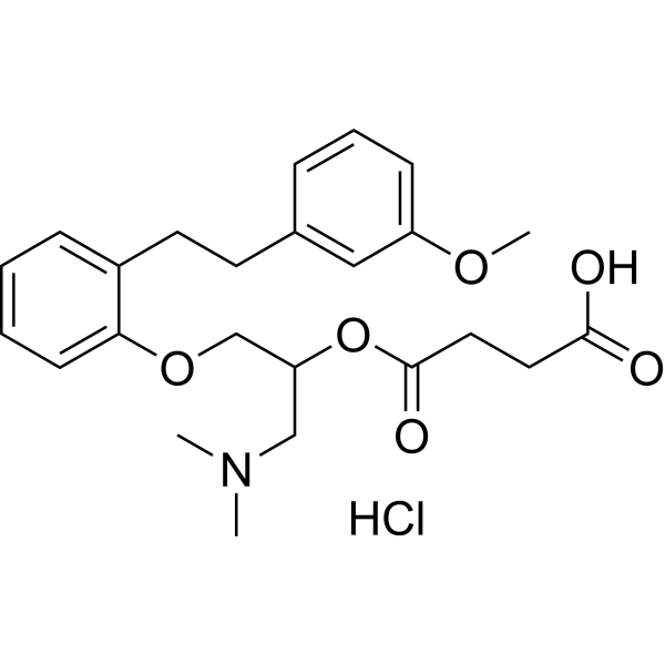 Sarpogrelate hydrochloride Chemical Structure