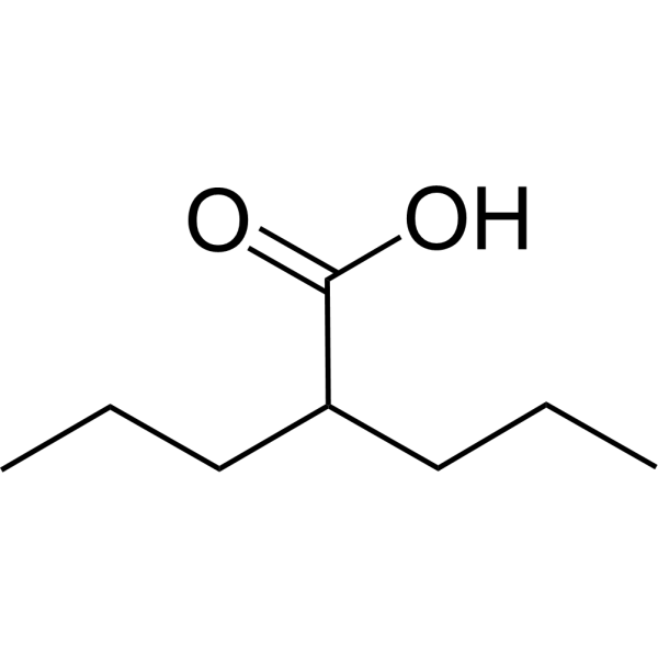 Valproic acid Chemical Structure