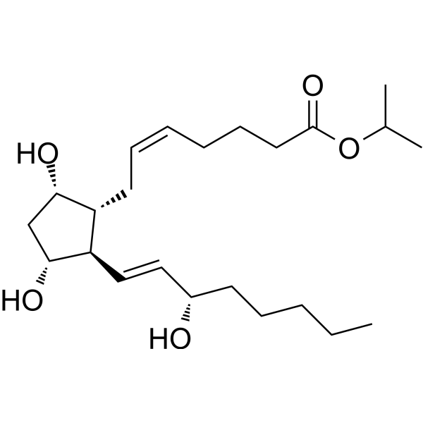 PGF2α-isopropyl ester Chemical Structure